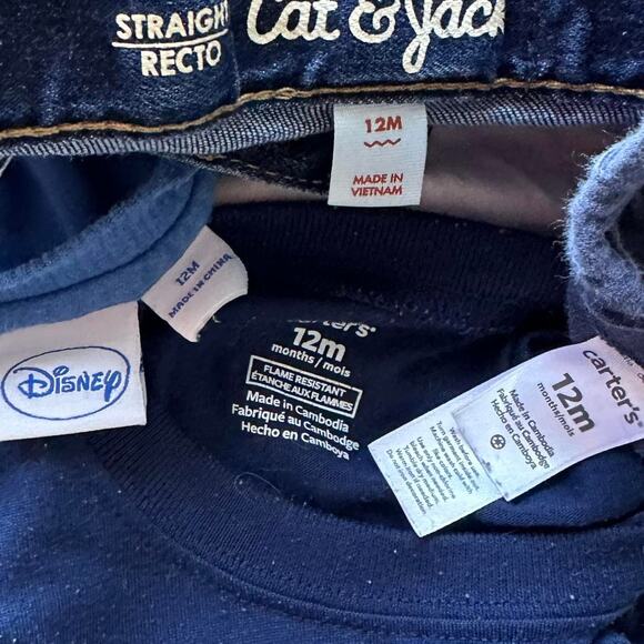 Boys Winter Outfits Bundle Size 12mo - Picture 5 of 6